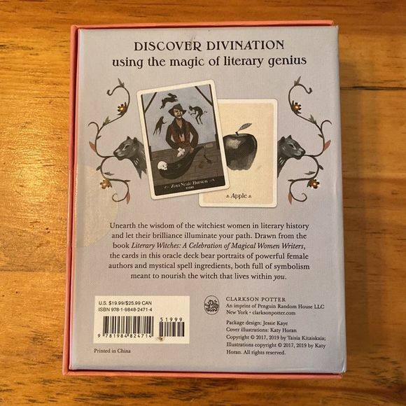 The Literary Witches Oracle Cards Deck - Picture 2 of 3